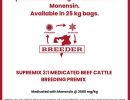 supremix w monensin breeder